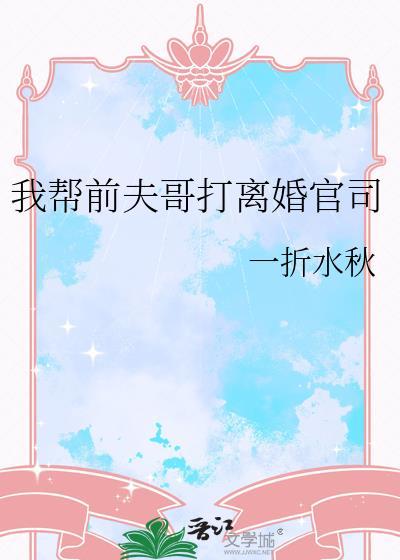 我帮前夫哥打离婚官司一折水秋